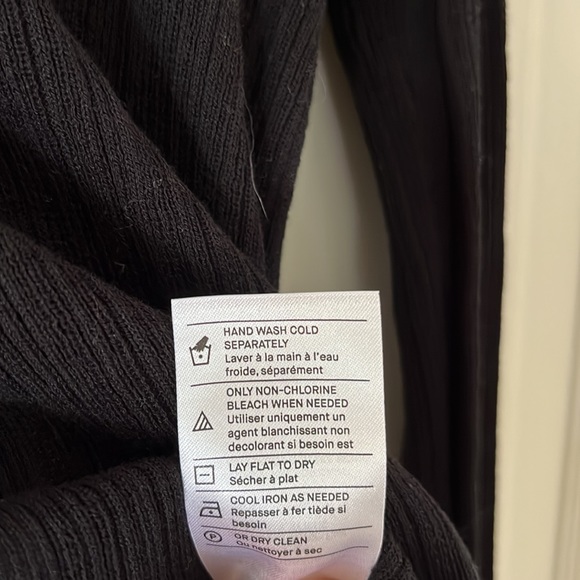 Vince Ribbed Polo Cardigan - Picture 6 of 6